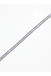 KALEIDO Alba Choker Silver Επάργυρο Κολιέ από Ανοξείδωτο Ατσάλι με Ζιργκόν