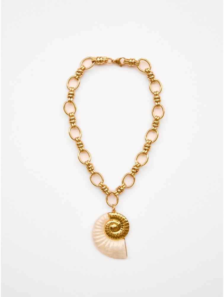 KALEIDO Almi Necklace Gold Επιχρυσωμένο Κολιέ από Ανοξείδωτο Ατσάλι
