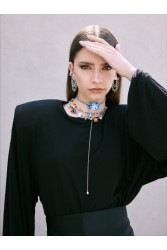 KALEIDO Aria Necklace Επάργυρο Κολιέ από Ανοξείδωτο Ατσάλι