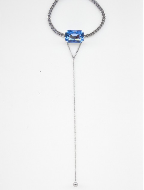 KALEIDO Aria Necklace Επάργυρο Κολιέ από Ανοξείδωτο Ατσάλι