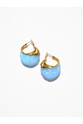 KALEIDO Bahia Earrings Επιχρυσωμένα Σκουλαρίκια από Ανοξείδωτο Ατσάλι
