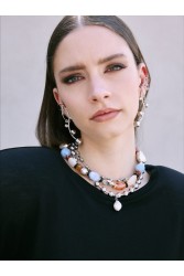 KALEIDO Bijoux Necklace Πολύχρωμο Κολιέ από Χάντρες