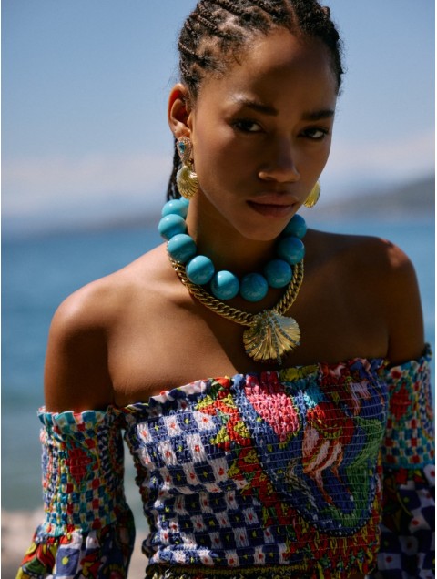 KALEIDO Breeze Necklace Κολιέ από Χάντρες
