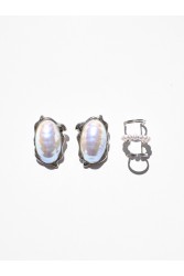 KALEIDO Cayo Earrings Silver Επάργυρα Σκουλαρίκια από Ορείχαλκο