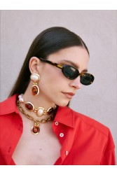 KALEIDO Crown Necklace Gold Plated Stainless Steel Necklace