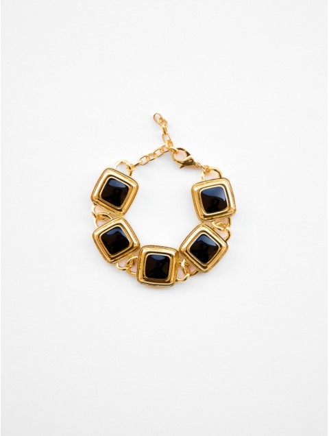 KALEIDO Dolce Vita Bracelet Gold Plated Brass Bracelet