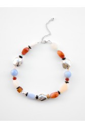 KALEIDO Fiesta Necklace Πολύχρωμο Κολιέ από Χάντρες