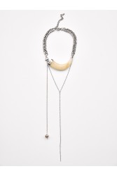KALEIDO Gaya Necklace Επάργυρο Κολιέ από Ανοξείδωτο Ατσάλι