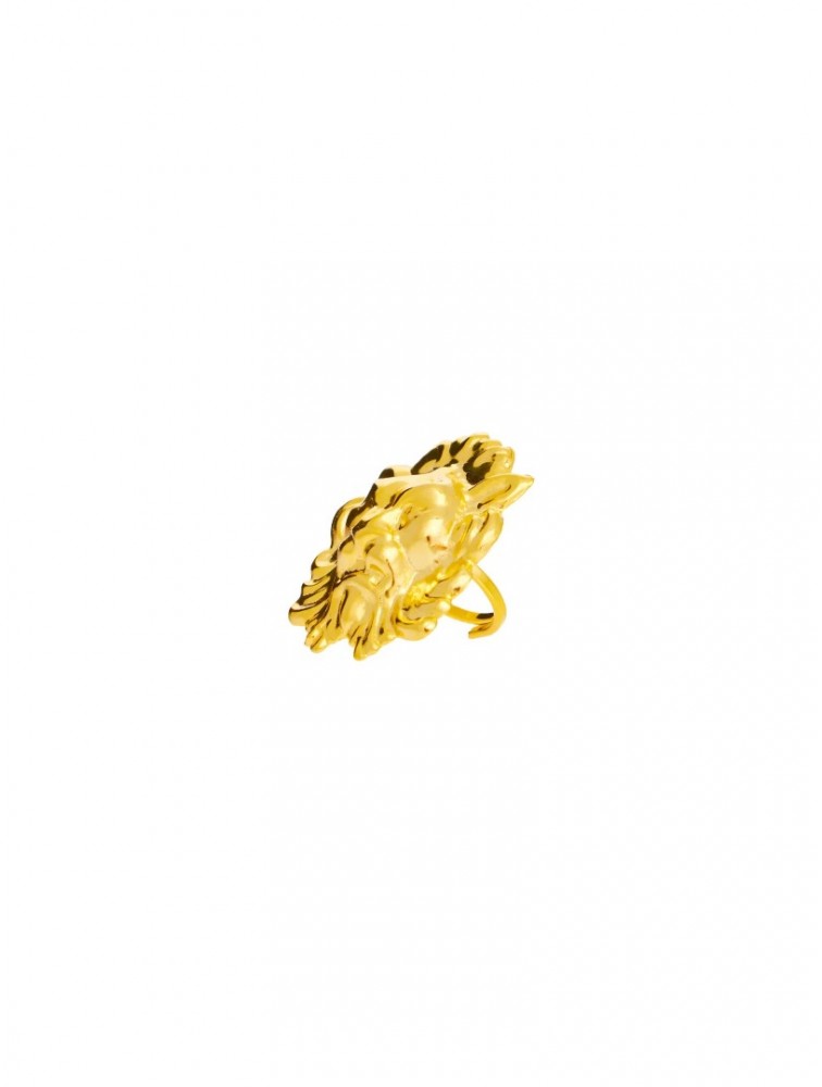 KALEIDO KOA RING(GOLD) Χρυσό δαχτυλίδι από επιχρυσωμένο ορείχαλκο 24 καρατίων