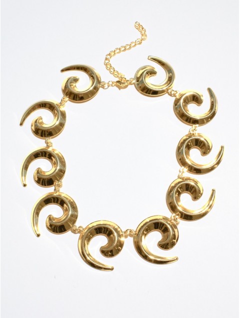 KALEIDO Kira Necklace Επιχρυσωμένο Κολιέ από Ανοξείδωτο Ατσάλι
