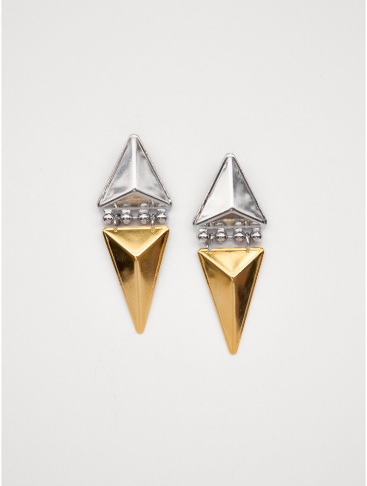 KALEIDO Kraken Earrings Επαργυρωμένα  και Επιχρυσωμένα Σκουλαρίκια από Ορείχαλκο