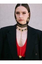 KALEIDO La Femme Earrings Επιχρυσωμένα Σκουλαρίκια από Ορείχαλκο