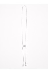 KALEIDO Loop Necklace Επάργυρο Κολιέ από Ανοξείδωτο Ατσάλι