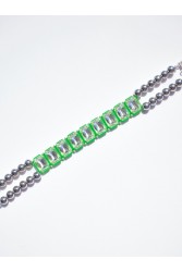 KALEIDO Mahina Choker Silver Plated Stainless Steel Necklace
