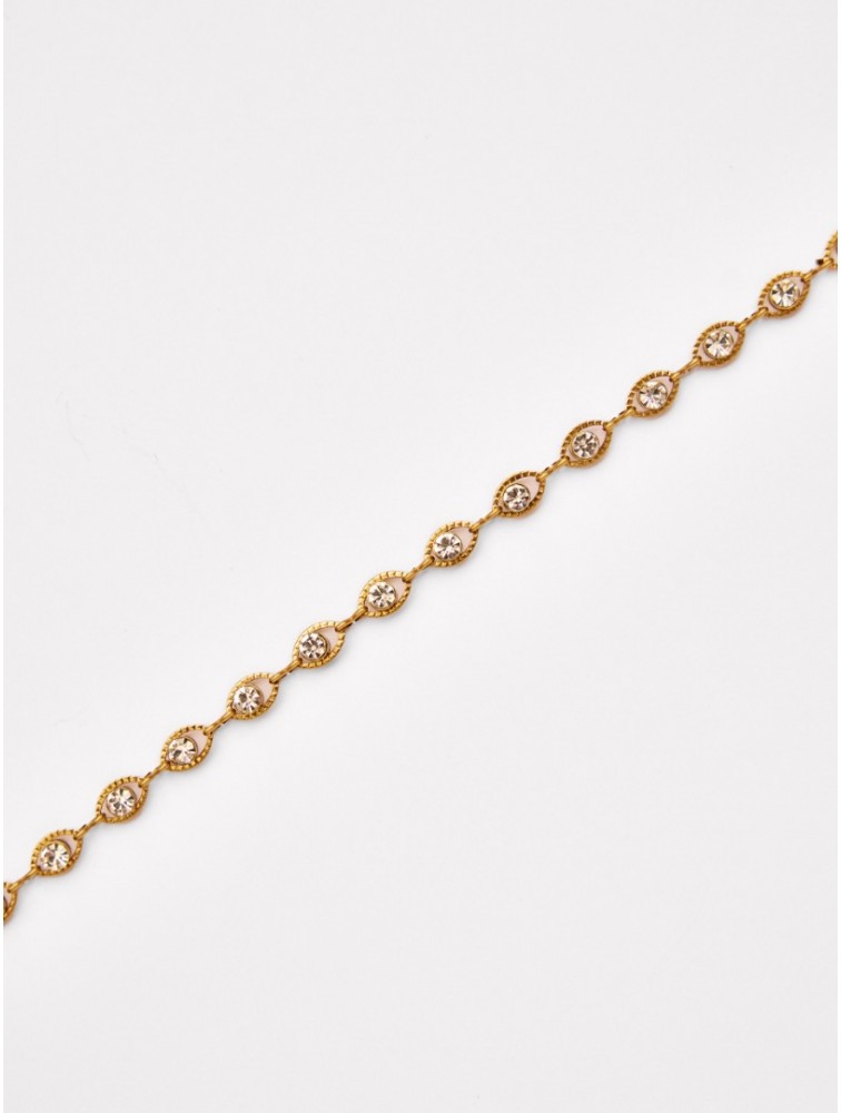 KALEIDO Nora Choker Επιχρυσωμένο Κολιέ από Ανοξείδωτο Ατσάλι