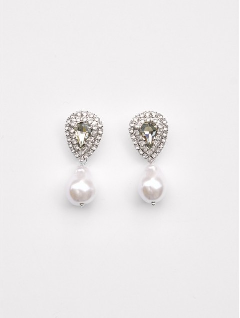 KALEIDO Pixie Dust Earrings Silver Plated Brass Earrings