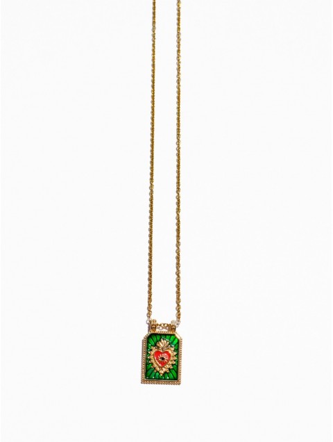KALEIDO Pueblo Necklace Επιχρυσωμένο Κολιέ από Ανοξείδωτο Ατσάλι