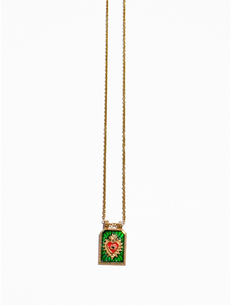 KALEIDO Pueblo Necklace Επιχρυσωμένο Κολιέ από Ανοξείδωτο Ατσάλι
