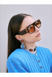 KALEIDO Regal Earrings Silver Plated Brass Earrings