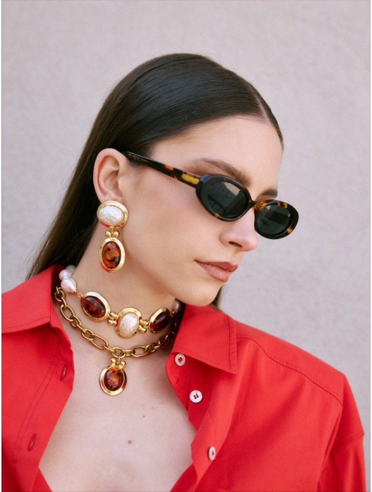 KALEIDO Revive Earrings Gold Plated Brass Earrings