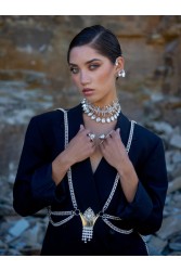 KALEIDO SERENITY CRYSTAL Necklace Ασημένιο Κολιέ με κρύσταλλα