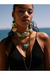 KALEIDO Saudade Necklace Gold Plated Brass Necklace