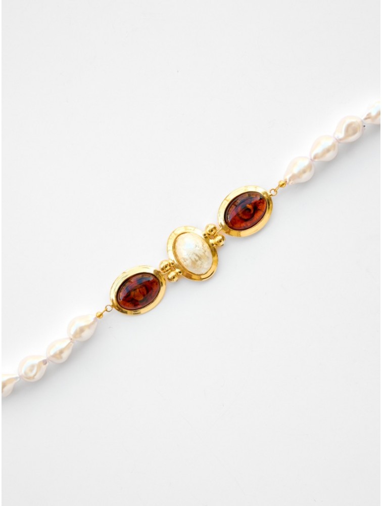 KALEIDO Second Story Chocker Επιχρυσωμένο Κολιέ από Ορείχαλκο