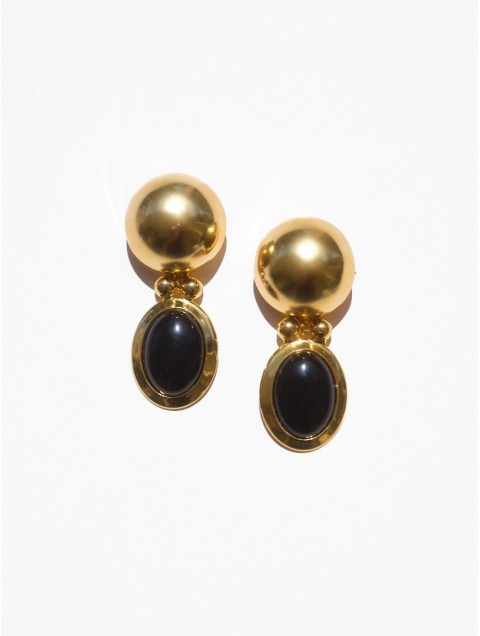 KALEIDO Sombra Earrings Επιχρυσωμένα Σκουλαρίκια από Ορείχαλκο