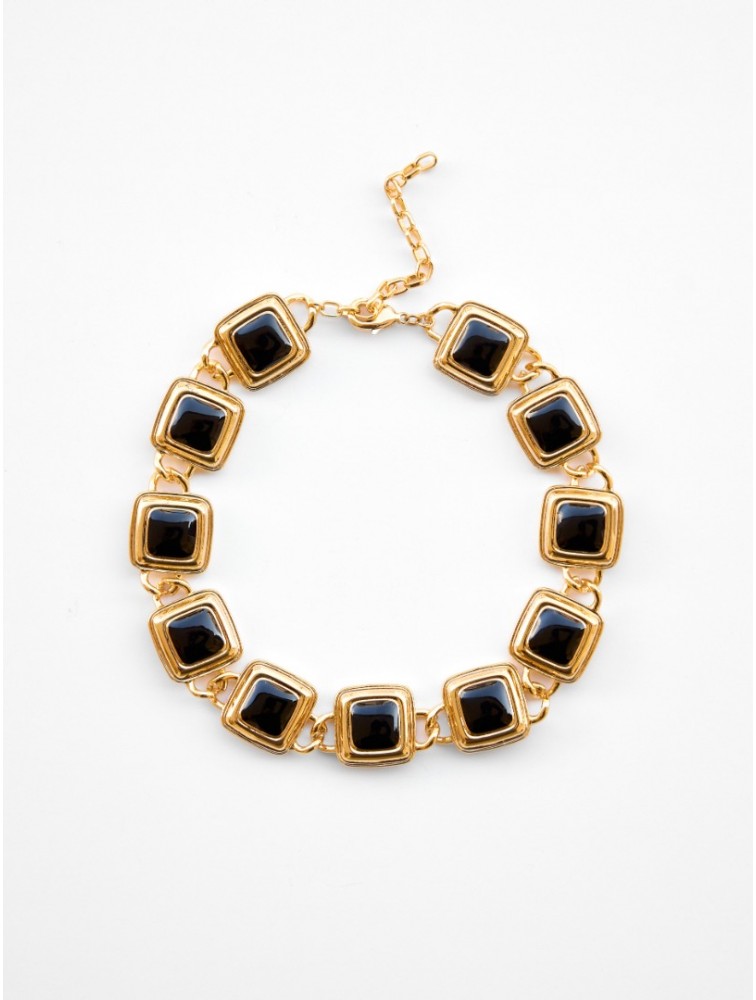 KALEIDO Studio 54 Necklace Επιχρυσωμένο Κολιέ από Ορείχαλκο