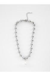 KALEIDO The Core Necklace Επάργυρο Κολιέ από Ανοξείδωτο Ατσάλι