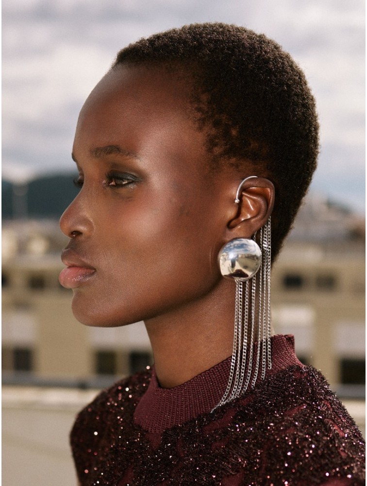 KALEIDO Halley Earrings Ασημένια Σκουλαρίκια από Ορείχαλκο