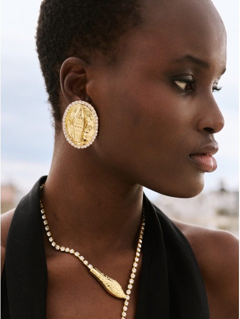 KALEIDO Naga Earrings