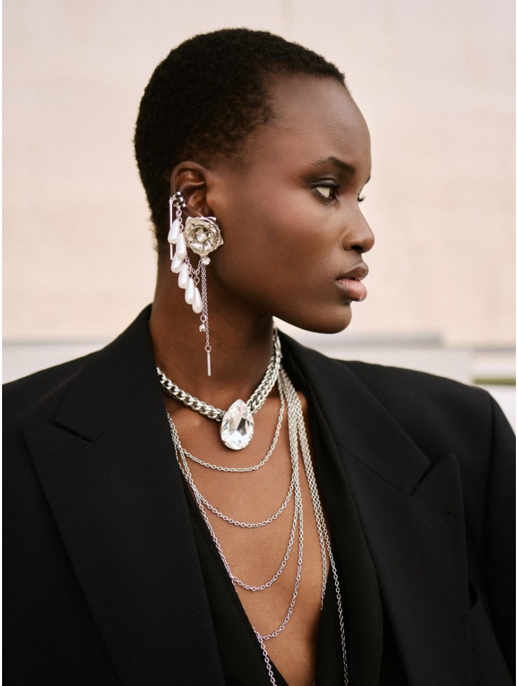 KALEIDO Twilight Necklace Επάργυρο κολιέ από ανοξείδωτο ατσάλι