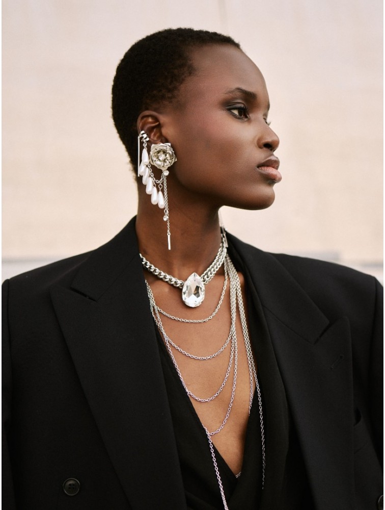 KALEIDO Blaze Necklace Επιχρυσωμένο Κολιέ από Ανοξείδωτο Ατσάλι