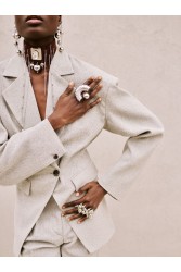 KALEIDO Cinderis Ring Ασημένιο Δαχτυλίδι από Ορείχαλκο