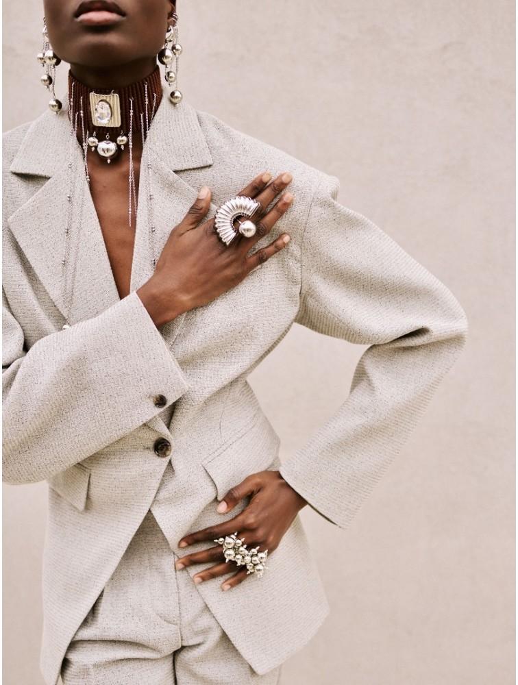 KALEIDO Cinderis Ring Ασημένιο Δαχτυλίδι από Ορείχαλκο