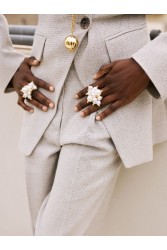 KALEIDO Nimbus Ring Δαχτυλίδι από Επιχρυσωμένο Ορείχαλκο