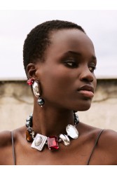KALEIDO Prisma Earrings Ασημένια Σκουλαρίκια από Ορείχαλκο