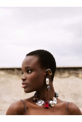 KALEIDO Prisma Earrings Ασημένια Σκουλαρίκια από Ορείχαλκο