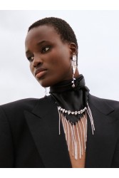 KALEIDO Aelia Earrings Επάργυρα Σκουλαρίκια με Κρύσταλλα