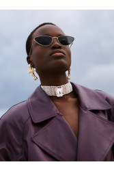 KALEIDO Callisto Choker Gold Επίχρυσο Κολιέ από Ανοξείδωτο Ατσάλι και Πέρλες
