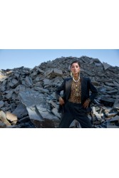KALEIDO MADNESS Necklace Χρυσό Κολιέ από ορείχαλκο επιχρυσωμένο 24 καρατίων