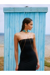 KALEIDO KERANG Earrings 24 καρατίων Επιχρυσωμένα Σκουλαρίκια σε χρυσό χρώμα