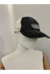 LA VITA HANDBAGS Jockey Γκρι γυναικείο καπέλο