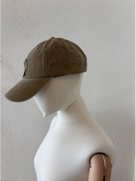 LA VITA HANDBAGS Jockey Dark Beige Women's hat