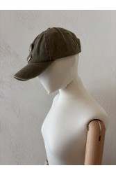 LA VITA HANDBAGS Jockey Olive Women's hat