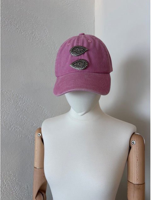 LA VITA HANDBAGS Jockey Pink Women's Hat