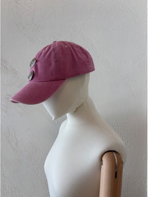 LA VITA HANDBAGS Jockey Pink Women's Hat