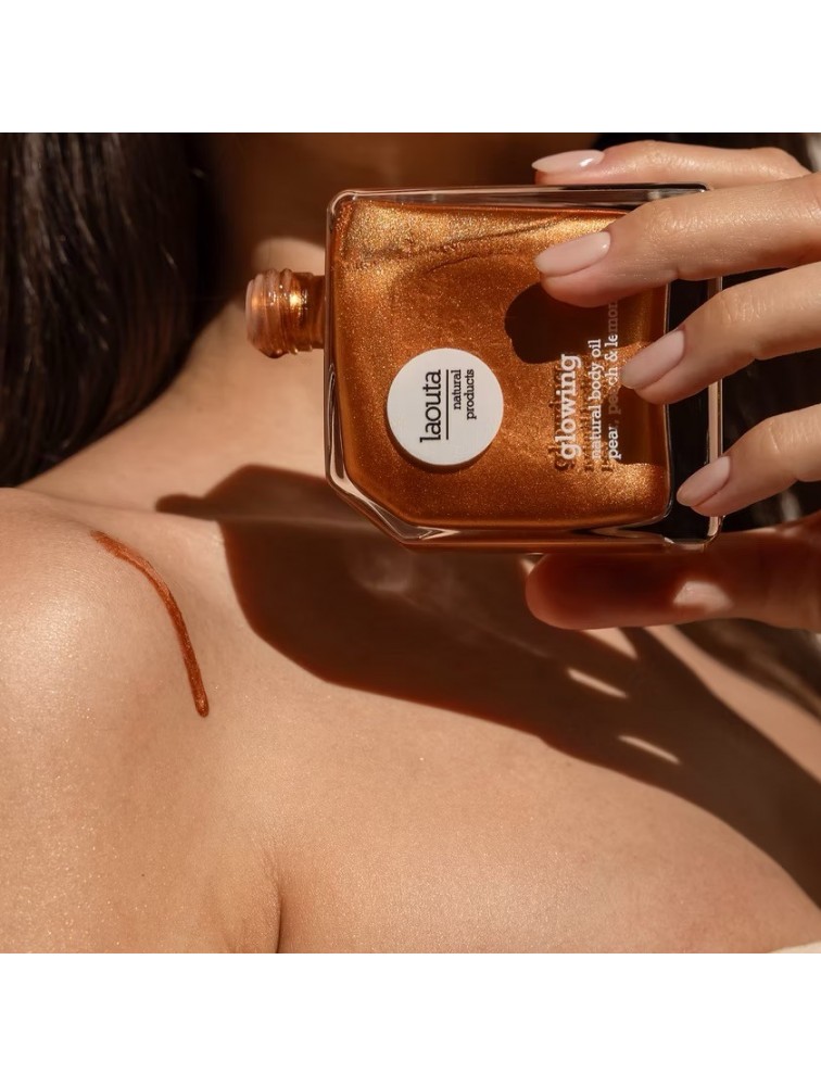 LAOUTA Glowing Body Oil Pear, Peach and Lemon 100 ml