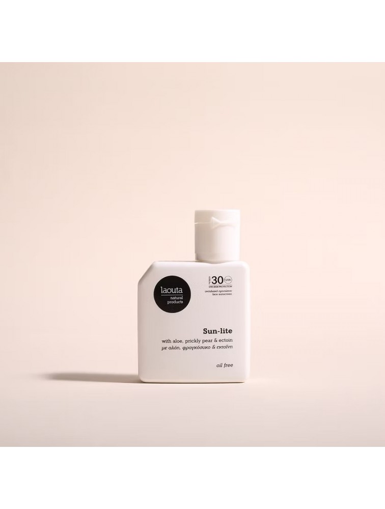 LAOUTA Sun-lite  Αντιηλιακό Προσώπου Χωρίς Λάδι 50 ml